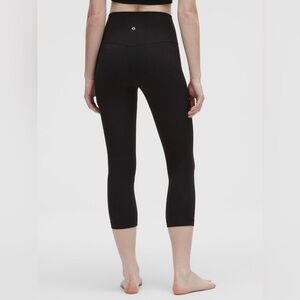 Lululemon Align Crop 21” Size 6 / 8 Black